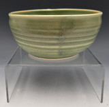 174- Serving Bowl - 1 Leaf - Green