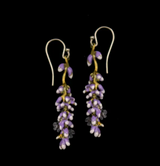 Earrings ~ Lavender Wire