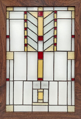Frank Lloyd Wright/ Parkman House - Walnut Wood Frame