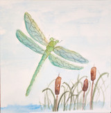 Dragonfly & Cattail Cradle
