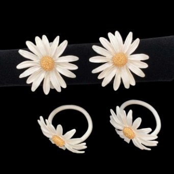 Napkin Rings - Daisy