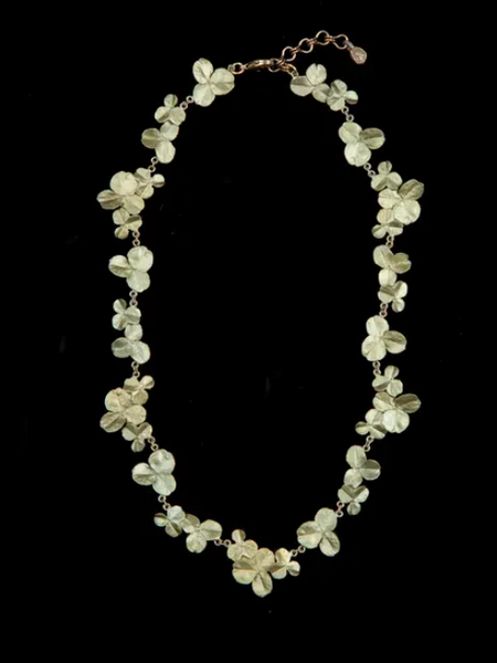 Necklace ~ Clover All Leaf 16" Adj