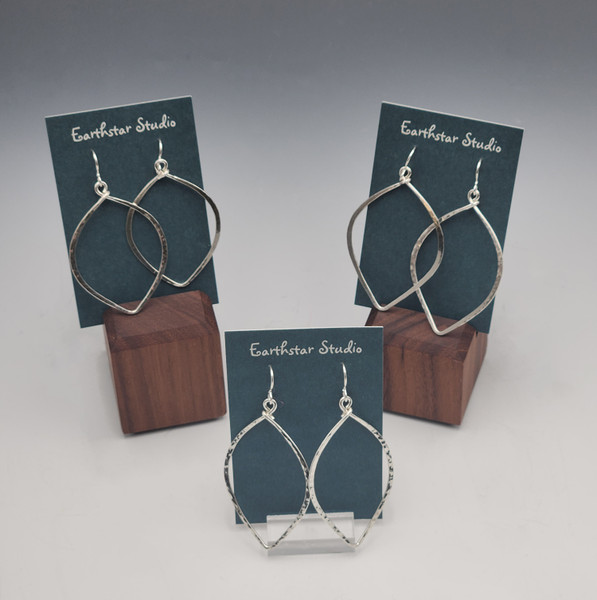 Earrings - Pointed Oval