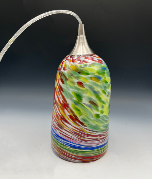 Hanging Pendant Light - Rainbow Dome 2