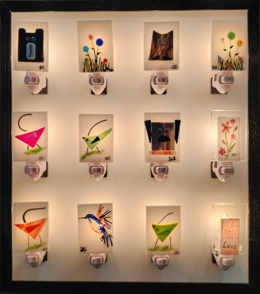 Fused Glass Nightlight