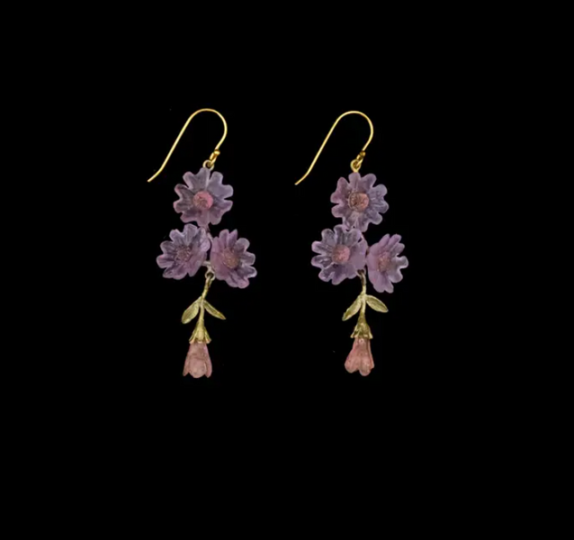 Earrings ~ Phlox Wire Drop