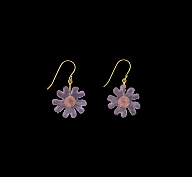 Earrings ~ Phlox Wire