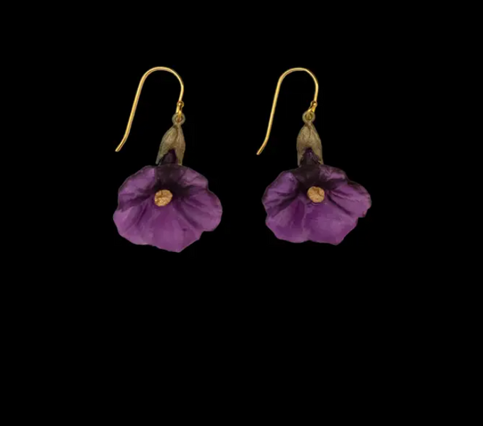 Earrings ~ Petunia Wire