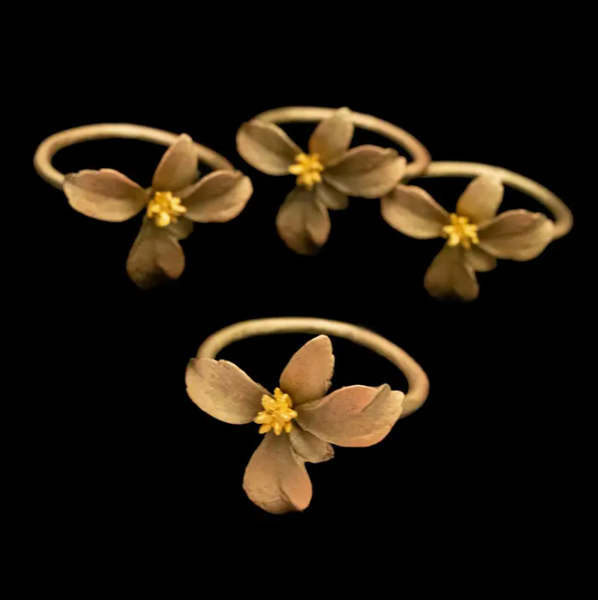 Pachysandra Napkin Rings