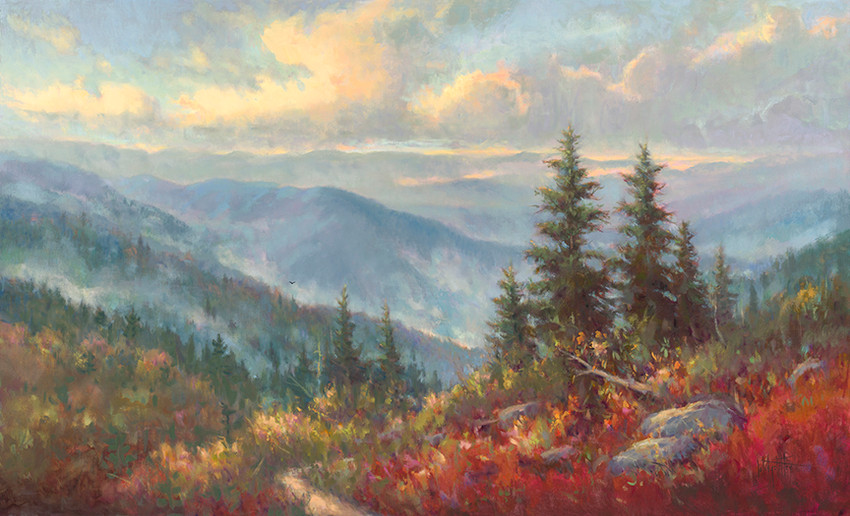 High Country Autumn - Embellished