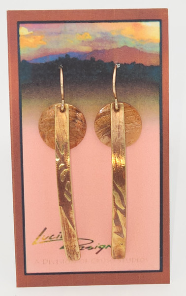 Earring ~ Stix w/Shells