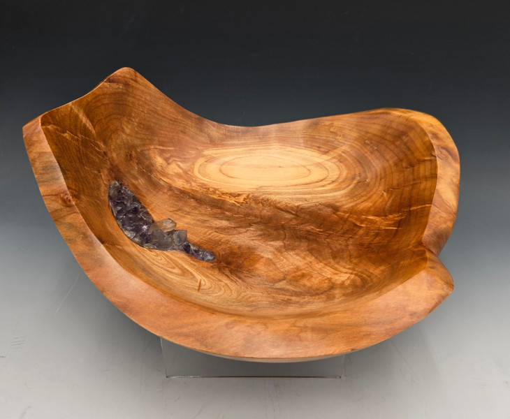 Hickory Root with Amethyst