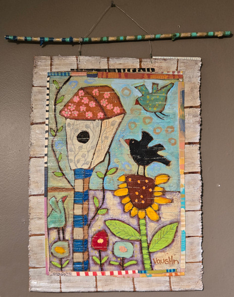 Birdhouse Garden