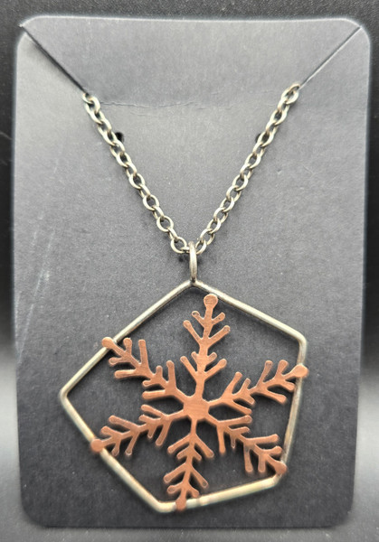 Necklace -Snowflake