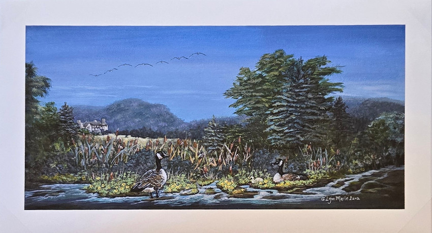 Living in the Lap of Luxury- Print