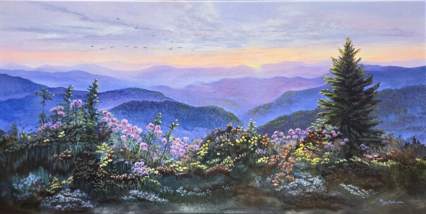 Somwhere on the Parkway- Canvas