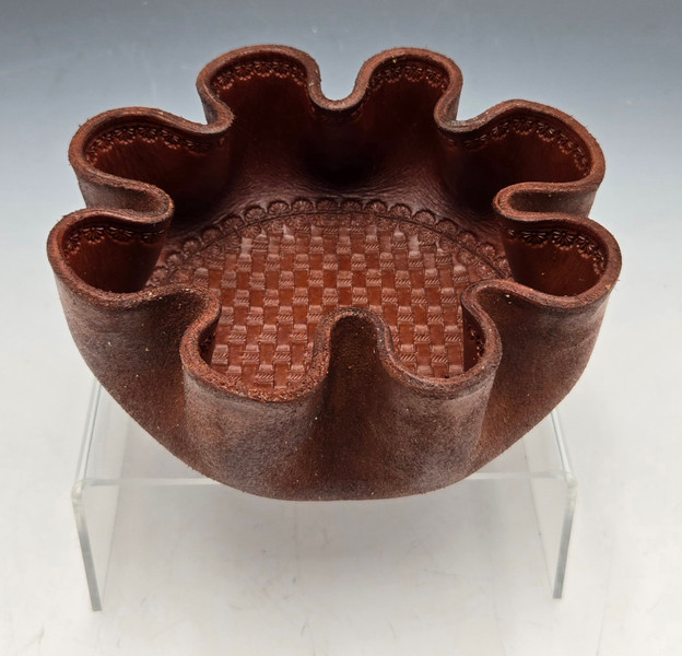 Bowl - Leather, Medium