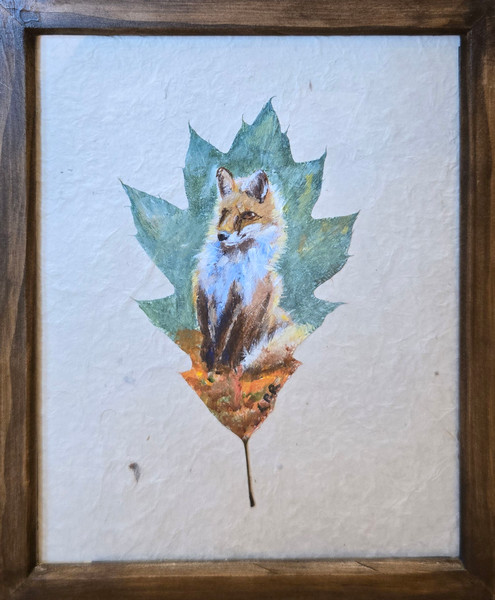 640 - Fox B on Leaf