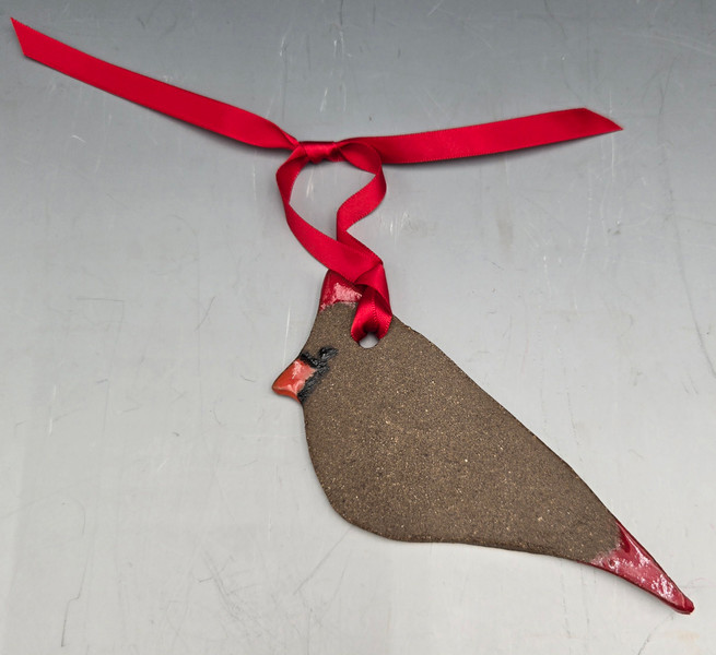Ornament - Female Cardinal