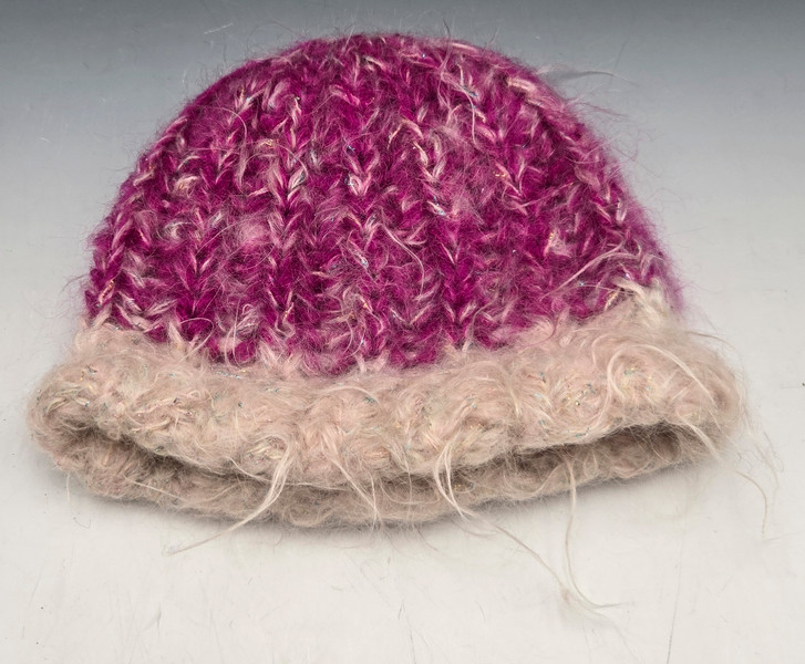 Hat- Pink/White Trim