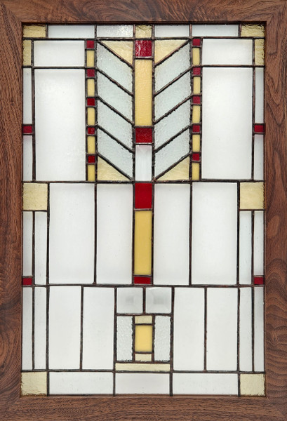 Frank Lloyd Wright/ Parkman House - Walnut Wood Frame