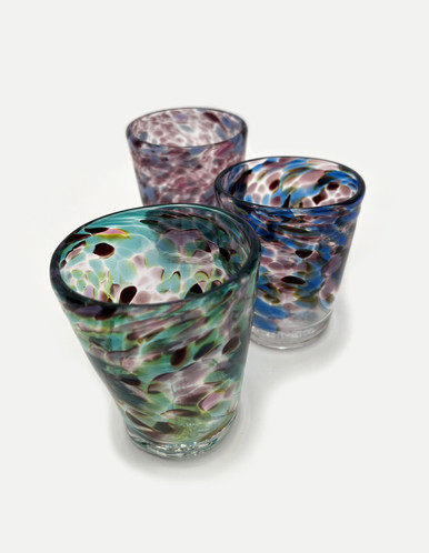 Stamp Rocks Glass Design Rocks Glass w/ Bottom Stamp - Twigs & Leaves Gallery