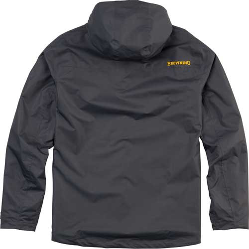 Bg Kanawha Rain Jacket Xxlarge - Carbon Gray W/hood Waterproof
