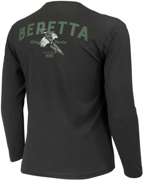 Beretta T-shirt Ls Wing - Shooter Large Dark Olive