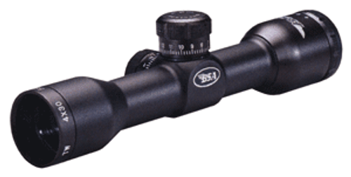 Bsa Tactical Weapon Scope - 4x30mm W/rings Mil-dot Blk