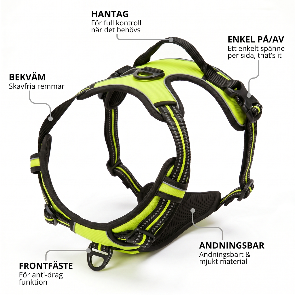 Dog Control Pro 2.0 — Neon / Harness Only