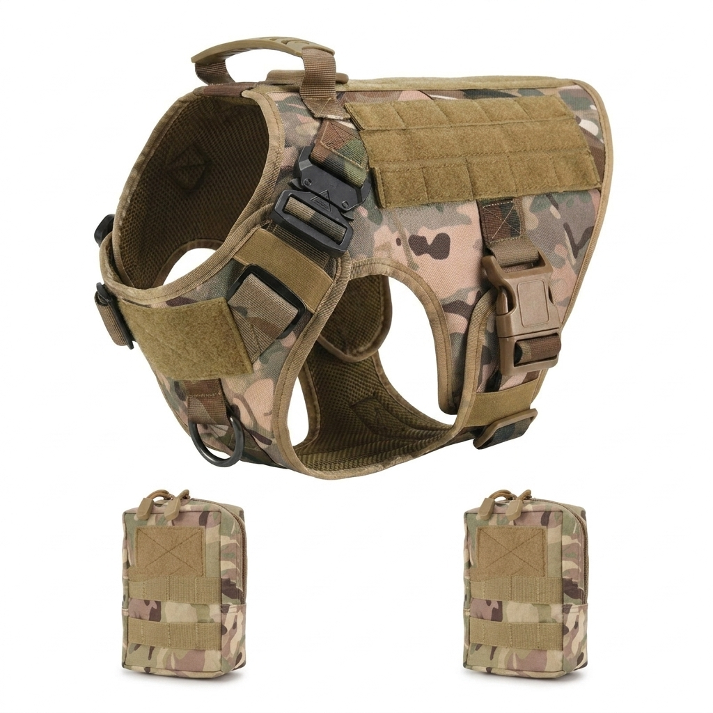 Militärselen — Kamouflage / Ja