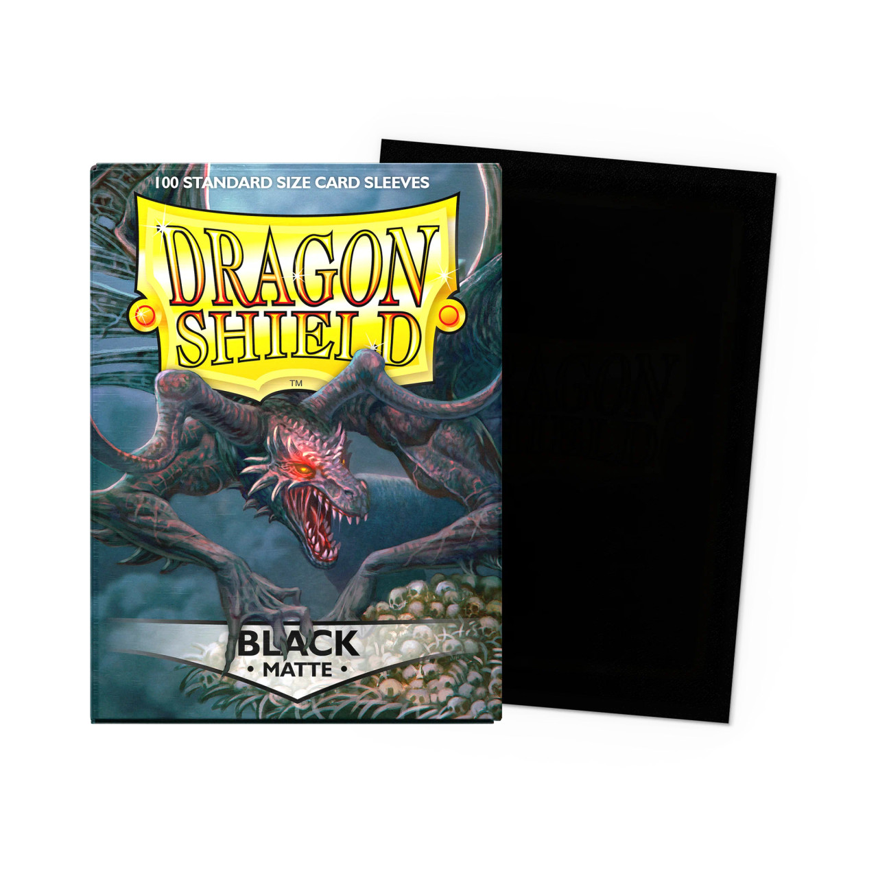 Dragon Shield Matte Sapphire – 100 Fundas Estándar, Mate, Para Magic, Pokémon Y TCG, Alta Calidad