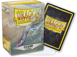 Dragon Shield - Classic Standard Size Sleeves 100pk - Clear Dragon Shield - Classic Standard Size Sleeves 100pk - Clear