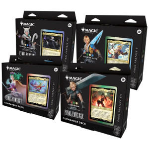 Magic: The Gathering - FINAL FANTASY Commander Deck - Set of 4