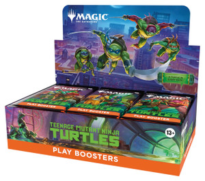 MTG - TMNT - Teenage Mutant Ninja Turtles Play Booster Box Magic the gathering