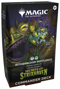 MTG - Secrets of Strixhaven Commander Deck - Witherbloom Pestilence Magic the Gathering