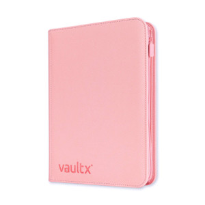 Vaultx Zip Binder Just Pink 9-Pocket - Special Edition