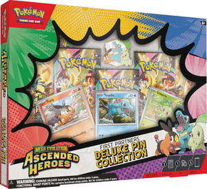 Pokémon - ME Ascended Heroes - First Partners Deluxe Pin Collection