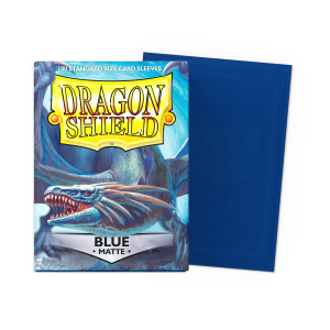 Dragon Shield - Matte Standard Size Sleeves 100pk - Blue