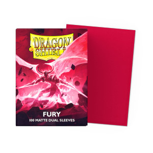 Dragon Shield - Dual Matte Standard Size Sleeves 100pk - Fury