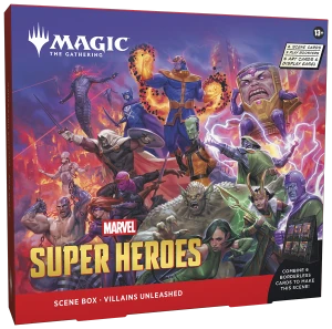 MTG - Magic: The Gathering - Marvel Super Heroes Scene Box - Villains Unleashed