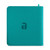 Vaultx Zip Binder Teal 12-Pocket