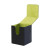 Vaultx Exo-Tec Toploading Deck Box - Black - Electric Green