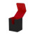 Vaultx Exo-Tec Toploading Deck Box - Black - Electric Red