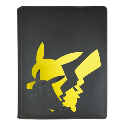 Pokémon - Ultra Pro - 9 Pocket Zippered Pro Binder - Pokemon Elite Series Pikachu