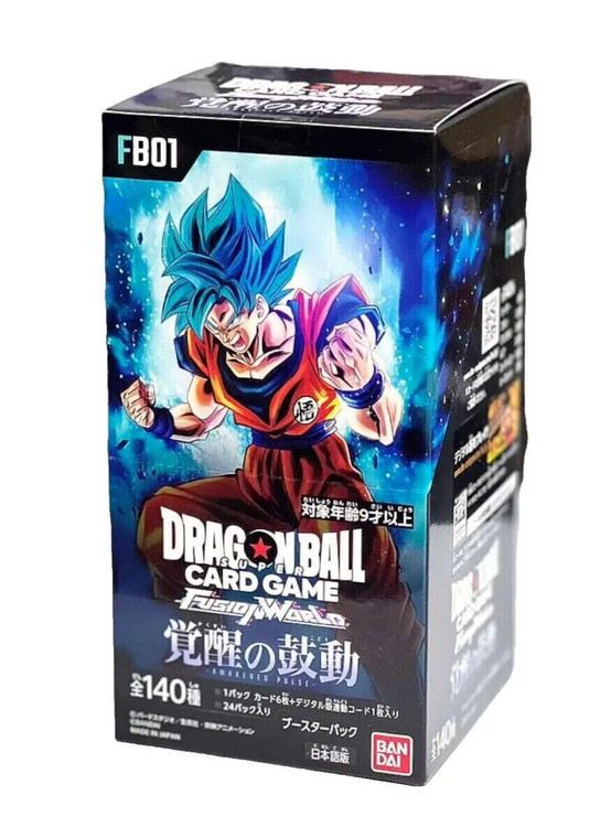 Dragon Ball Super - Fusion World Awakened Pulse FB01 - Booster Box - JPN