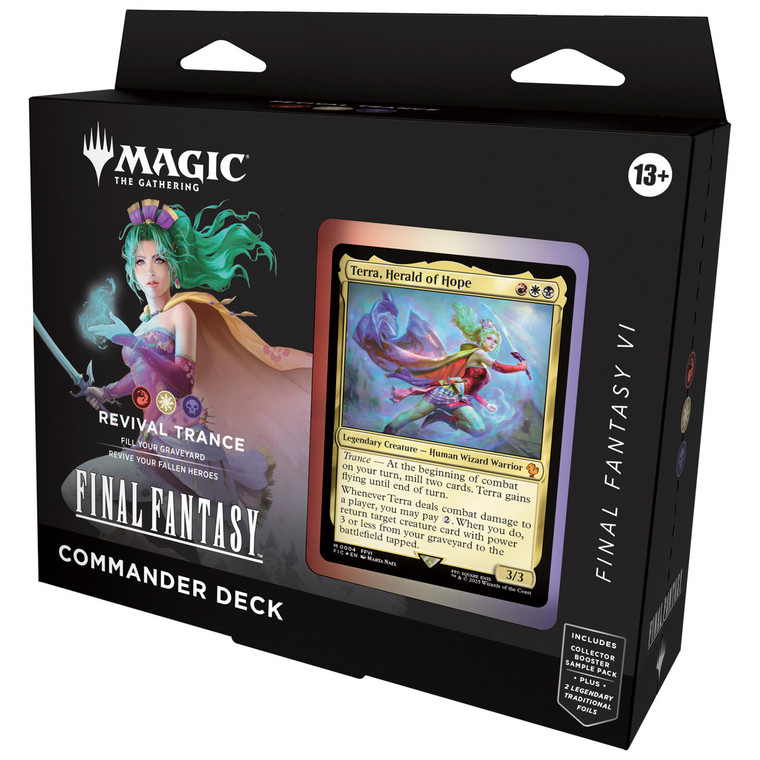 Magic: The Gathering - FINAL FANTASY Commander Deck - Revival Trance