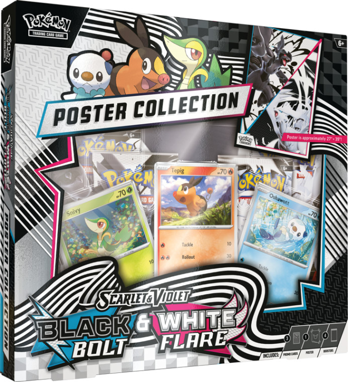Pokémon - Black Bolt & White Flare - Unova Poster Collection - ENG