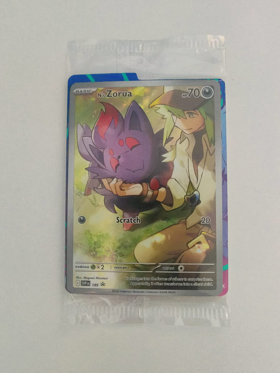 Pokémon - Sealed Promo - N's Zorua (SVP 189) - ENG