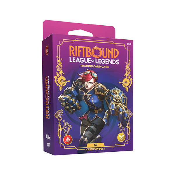 Riftbound League of Legends TCG  Set 3 Unleashed Champion Deck  Vi ENG english